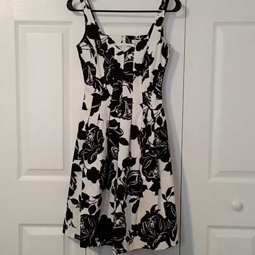 White house black market floral dress